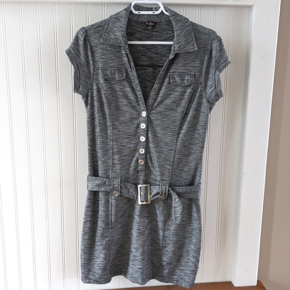 Y2K Guess Belted Vintage Mini Dress from the 2000's - Picture 1 of 12
